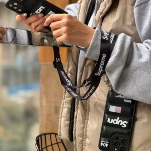 قاب پافر Supreme با بند آیفون ، سامسونگ ، شیائومی (کدC1517)