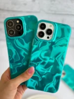 قاب آبرنگی سبز آبی (کدC1714) - Image 2