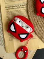 کاور ایرپاد سیلیکونی اسپایدرمن (کدa0131) - Image 3