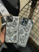 قاب پروانه کریستالی برجسته هولوگرامی (کدC1679) - Image 3