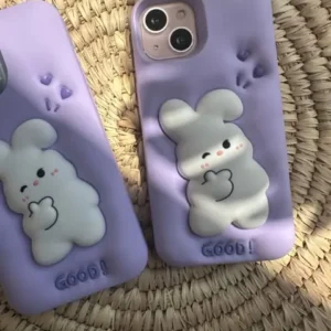 قاب خرگوش برجسته سیلیکونی (کدC1203)