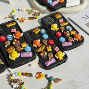 قاب M&M'S برجسته آیفون و سامسونگ و شیائومی (کدC1850)