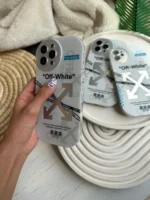 قاب Off-White لنز رینگی سفید (کدC1320)