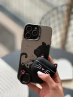 قاب Twin Cat آیفون ، سامسونگ ، شیائومی (کدC1621) - Image 3