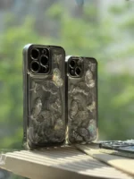 قاب پروانه کریستالی برجسته هولوگرامی (کدC1679) - Image 2