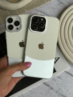 قاب Leather Metal سفید (کدC1708) - Image 3