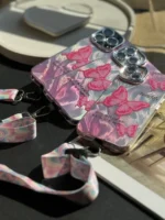 قاب Pink Butterfly (کدC1660)