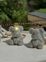 جاکلیدی خرس نگینی شاینی (کدa0135)