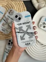 قاب Off-White لنز رینگی سفید (کدC1320) - Image 3