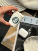 کاور ایرپاد استارباکس لیوانی سفید (کدa0115)