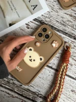 قاب Baby Bear با بند طنابی آیفون (کدC1468) - Image 7