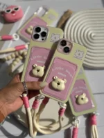 قاب جاکارتی با بند دو قلاب خرس کوچولو (کدC1866) - Image 2