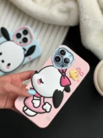 قاب Lovely Couple سیلیکونی (کدC1604) - Image 4