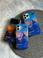 قاب آیفون Mountain Sunset با طراحی الهام‌گرفته از North Face - Image 7