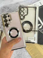 قاب ایربگ دار Magsafe با گلس لنز سری S سامسونگ (کدC1782) - Image 3