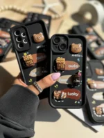 قاب سالید Chocolate Bears (کدC1856) - Image 3