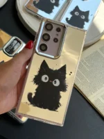 قاب گربه ملوس آیفون سامسونگ شیائومی (کدC1666) - Image 4