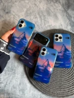 قاب آیفون Mountain Sunset با طراحی الهام‌گرفته از North Face - Image 6