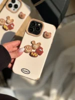 قاب FUNNY عروسک برجسته با بند طنابی (کدC1643) - Image 4