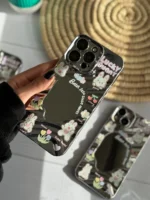 قاب Lucky Bunny کرومی آینه دار (کدC1499)