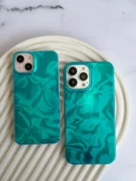 قاب آبرنگی سبز آبی (کدC1714) - Image 3