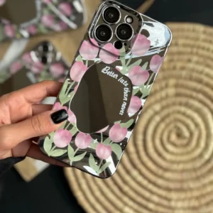 قاب لاله کرومی آینه دار (کدC1500)