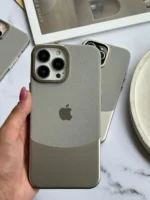 قاب Leather Metal تیتانیوم (کدC1707)