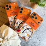 قاب آیفون Hermes Lens مگسیف با محافظ کامل دوربین