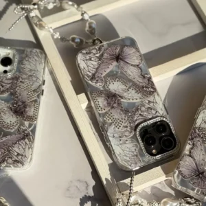 قاب Grey butterfly diamond (کدC1862)