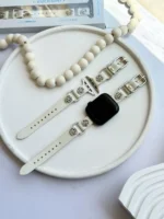 بند اپل واچ کمربندی Floral (کدw5027) - Image 3