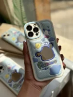 قاب Pochacco چرمی برجسته آینه دار (کدC1308) - Image 4