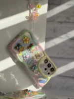 قاب عروسکی برجسته گل و حیوانات با آویز (کدC1476) - Image 2