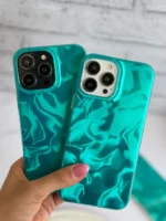 قاب آبرنگی سبز آبی (کدC1714) - Image 5