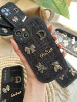 قاب GOOD LUCK پارچه ای آیفون / سامسونگ / شیائومی (کدC1217)