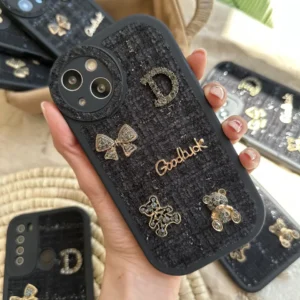 قاب GOOD LUCK پارچه ای آیفون / سامسونگ / شیائومی (کدC1217)