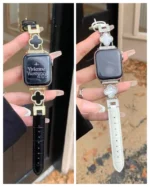 بند اپل واچ چرمی طرح ون کلیف (کدw5007) - Image 3