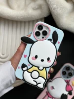 قاب Lovely Couple سیلیکونی (کدC1604) - Image 3