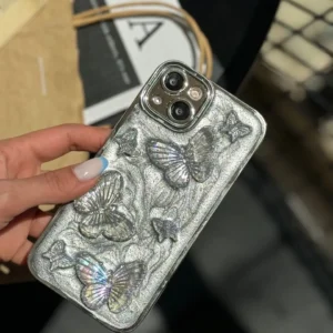 قاب پروانه کریستالی برجسته هولوگرامی (کدC1679)