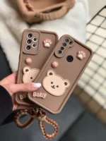 قاب Baby Bear با بند طنابی سامسونگ و شیائومی (کدC1655) - Image 5