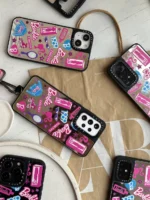 قاب استیکر Barbie آینه ای (کدC1417) - Image 4