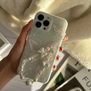 قاب یخی هولوگرامی پروانه با آویز (کدC1542)