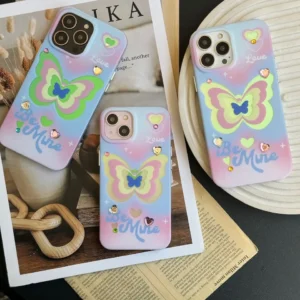 قاب Be Mine پروانه ای با بند (کدC1691)