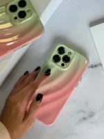 قاب گرادیانت صورتی سبز (کدC1488) - Image 2