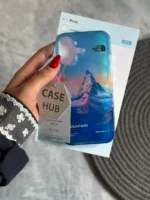 قاب آیفون Mountain Sunset با طراحی الهام‌گرفته از North Face - Image 3