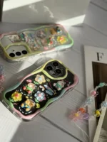 قاب عروسکی برجسته گل و حیوانات با آویز (کدC1476) - Image 5