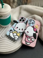 قاب Lovely Couple سیلیکونی (کدC1604)