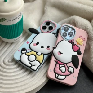 قاب Lovely Couple سیلیکونی (کدC1604)