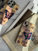 قاب پروانه آبرنگی (کدC1482) - Image 3