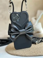 قاب پاپیون چرمی با بند گردنی (کدC1302) - Image 2