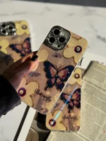 قاب پروانه آبرنگی (کدC1482) - Image 2